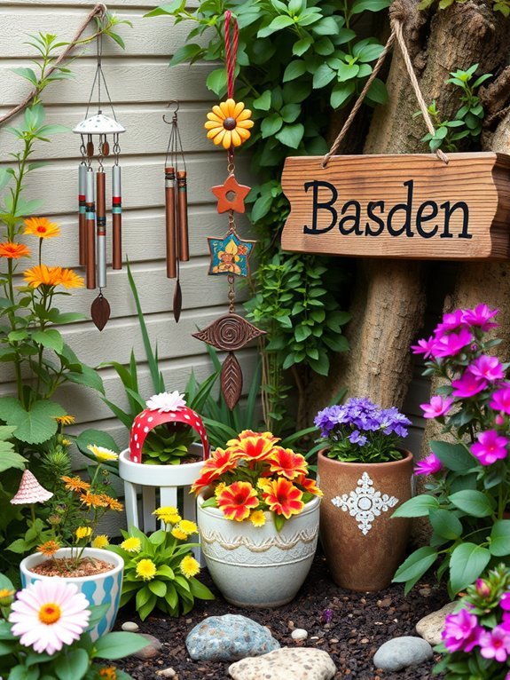 17 Beautiful Small Garden Decor Ideas for a Cozy Retreat 18 customized decorative personalization ideas