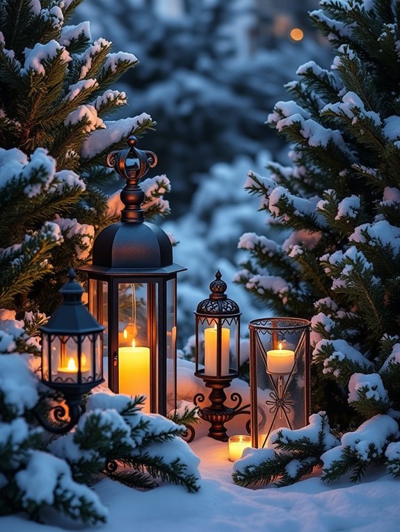 15 Winter Garden Decorations to Make Your Yard Shine 6 decorative lighting accessories collection
