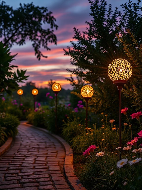 13 Outdoor Lighting Ideas for Romantic Garden Ambience 9 decorative solar garden lights