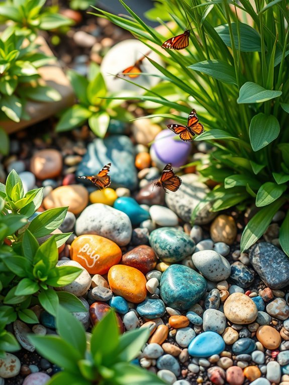 17 Ways to Attract Wildlife to Your Garden With Decor 7 decorative stones and pebbles
