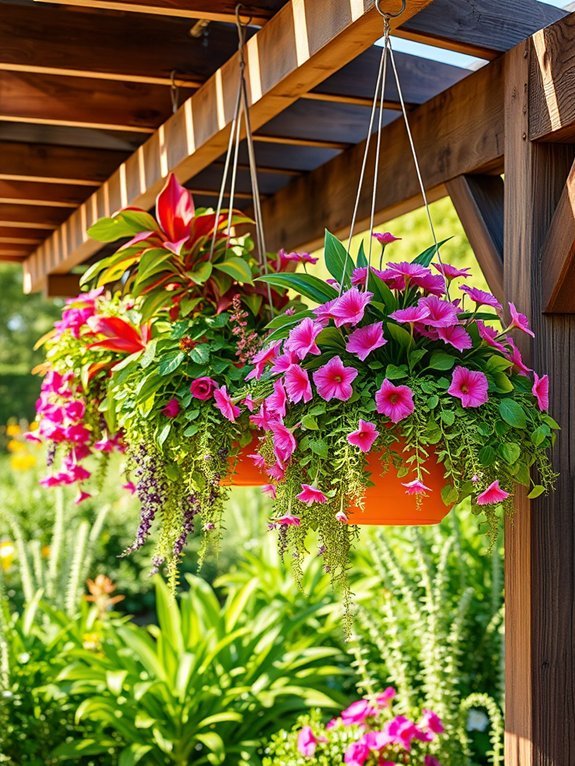 20 Garden Decor Ideas for Tropical Gardens 6 decorative suspended plant holders