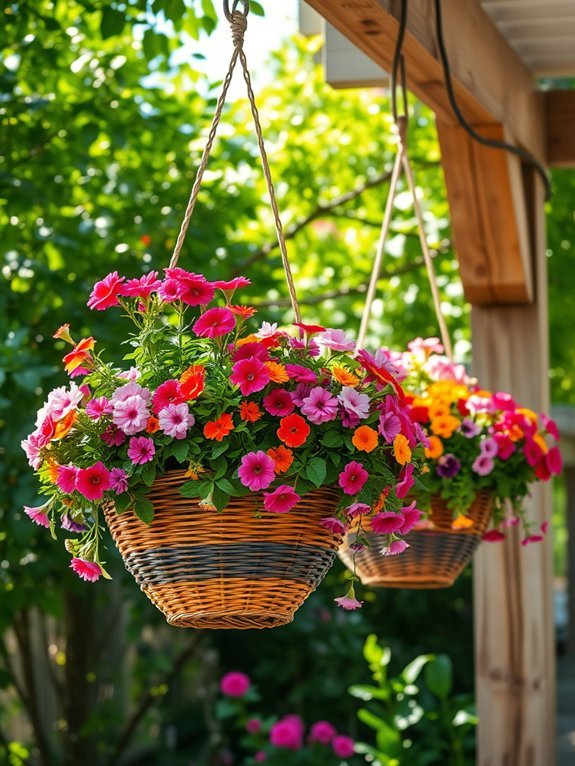 13 Amazing Outdoor Planter Ideas for Creative Garden Decor 13 decorative woven plant holders