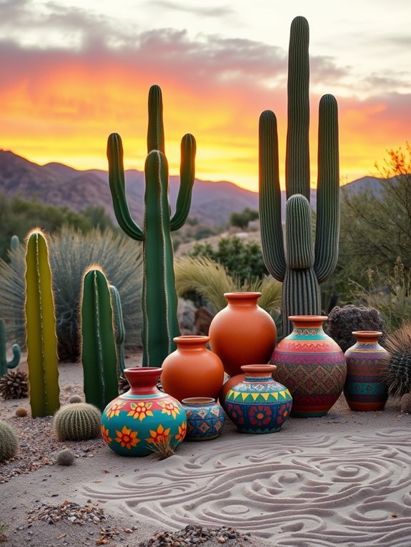 13 Elegant Desert Garden Decor Ideas for Arid Environments 11 desert inspired artistic creations