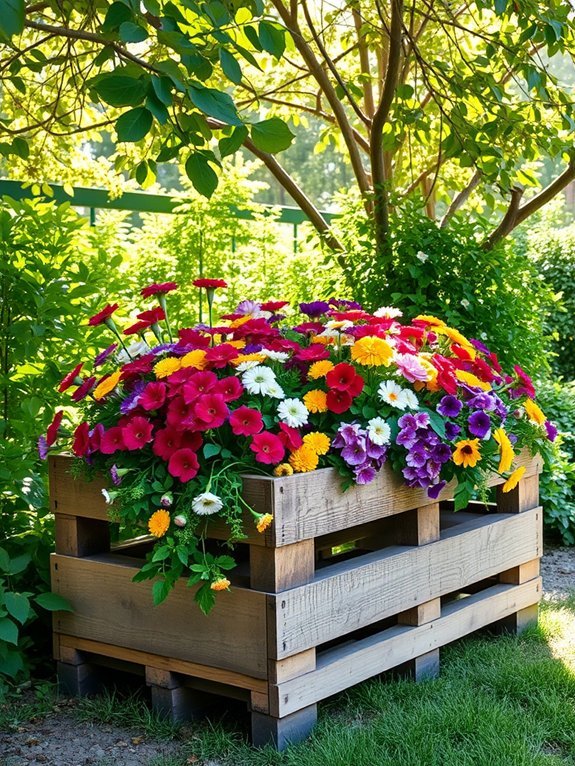 16 DIY Planter Ideas to Beautify Your Garden 2 diy wooden garden planter