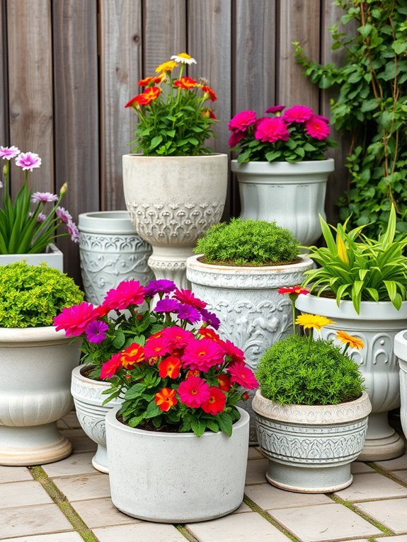 12 Flower Pot Ideas to Elevate Your Garden Look 10 durable outdoor plant containers