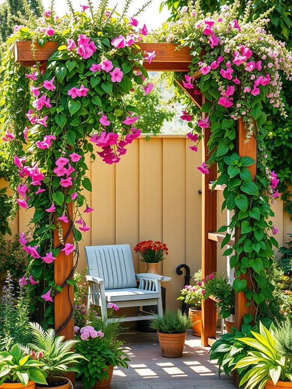 11 DIY Vertical Garden Decor Ideas to Save Space 8 easy climbing plant support
