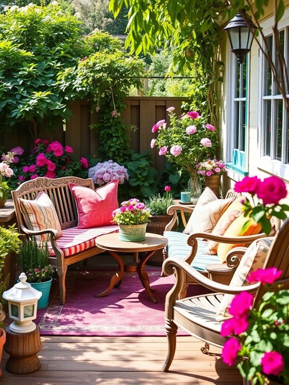 17 Beautiful Small Garden Decor Ideas for a Cozy Retreat 4 eclectic decor style tips