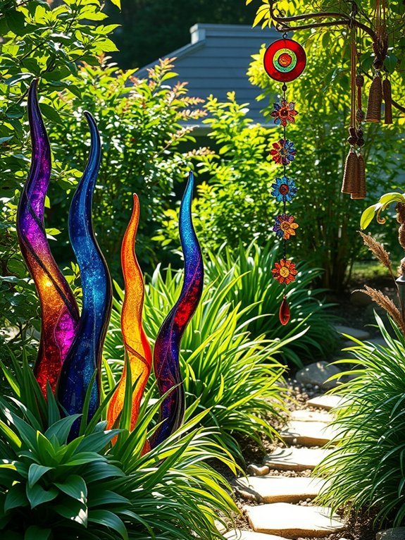 20 Green and Sustainable Garden Decor Ideas for the Eco-Conscious 6 eco friendly glass decorations