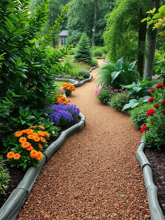 10 Budget-Friendly Garden Path Ideas You Can DIY 5 eco friendly mulch pathways
