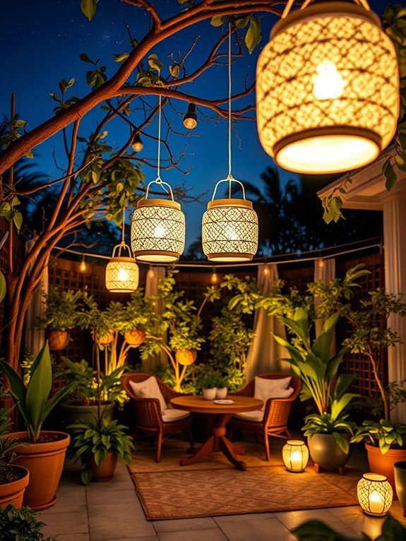10 Modern Garden Decor Ideas for City Dwellers 5 eco friendly outdoor lighting solutions