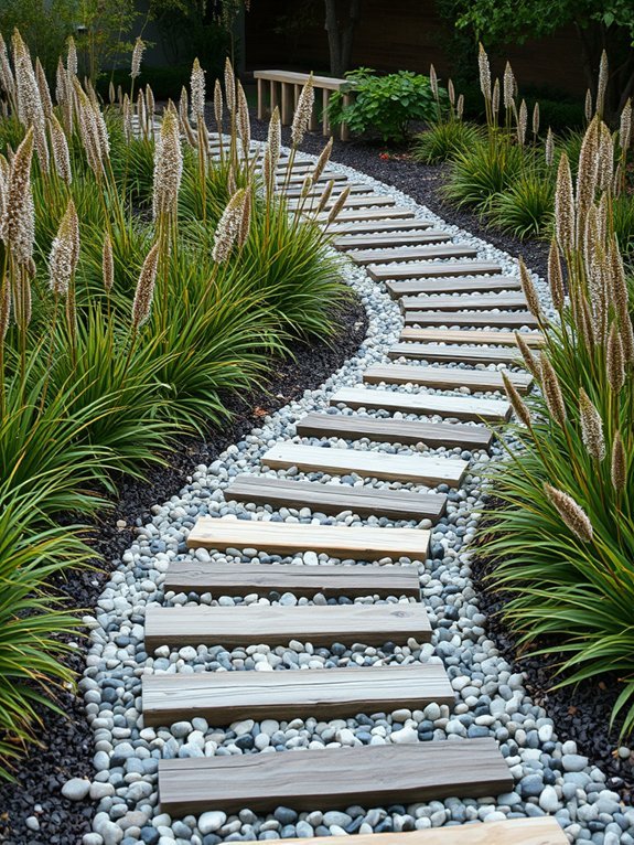 11 Simple Modern Garden Paths to Elevate Your Yard 12 eco friendly sustainable materials