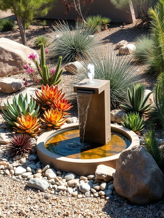 13 Elegant Desert Garden Decor Ideas for Arid Environments 9 elegant aquatic design elements