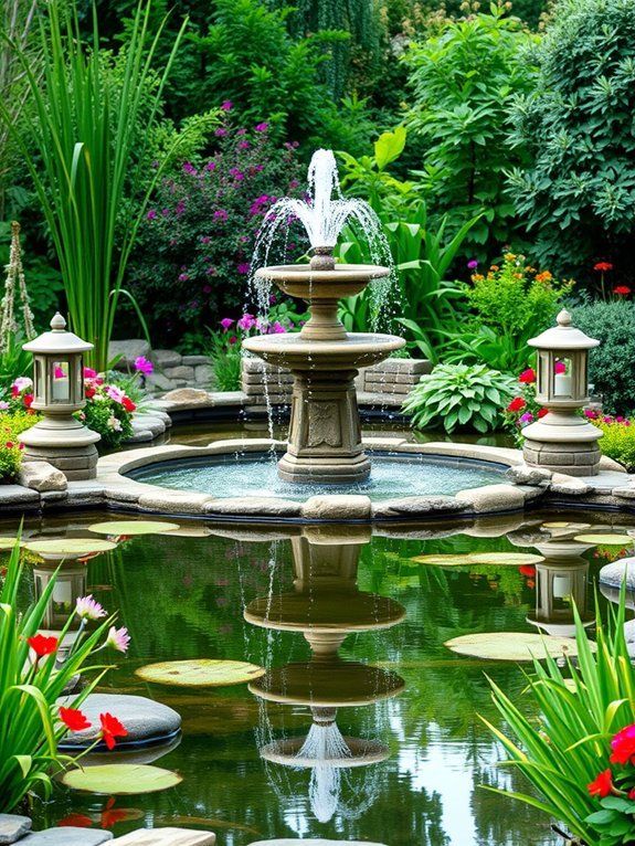 25 Creative Ways to Style Your Garden With Decor 12 elegant aquatic design elements