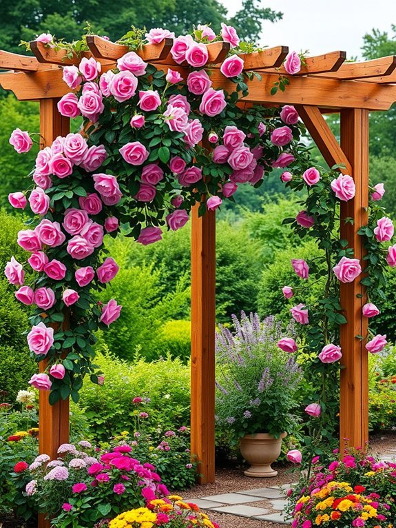 elegant garden structures for landscapes