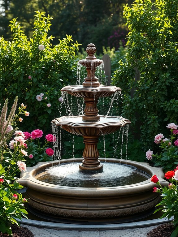 20 Elegant Water Features for Your Garden 3 elegant multi level water feature
