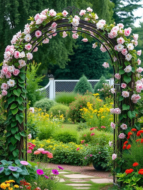 20 Beautiful Rustic Garden Accents to Enhance Your Yard 8 elegant outdoor decorative structures