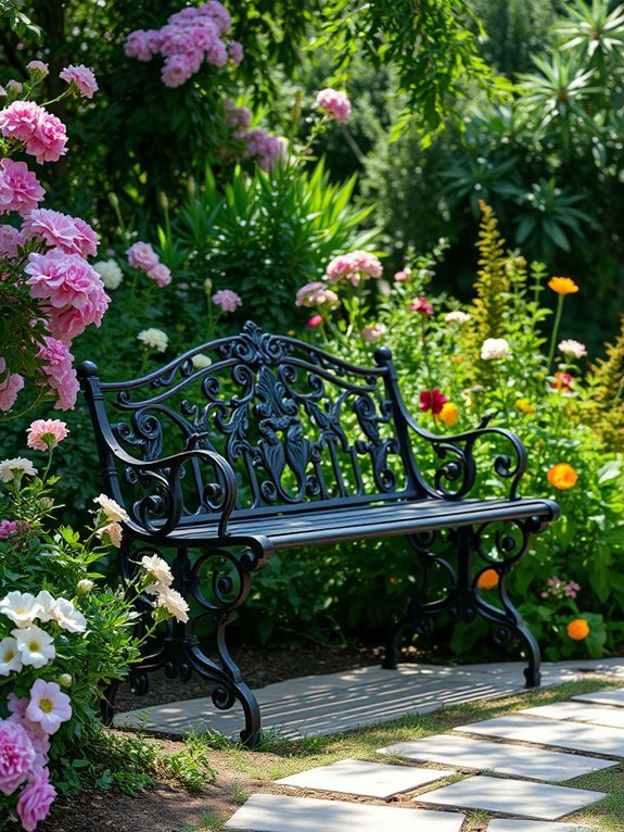 elegant outdoor seating option