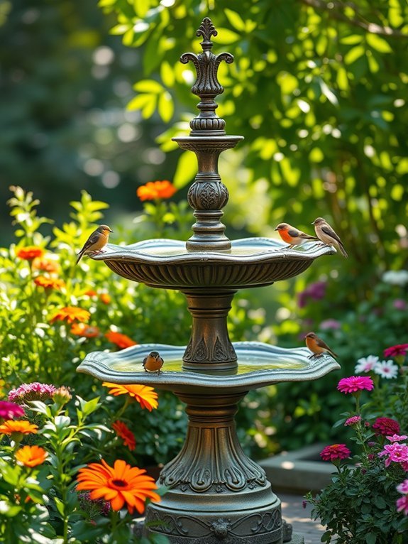 15 Creative Water Fountain Ideas for Your Garden 8 elegant outdoor water feature