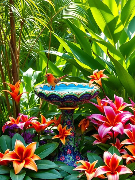 20 Garden Decor Ideas for Tropical Gardens 5 elegant outdoor water features