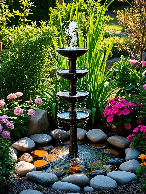20 Elegant Water Features for Your Garden 19 elegant winding water feature