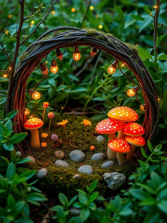 9 Fairy Tale Garden Decorations for a Magical Space 6 enchanted woodland fairy formations