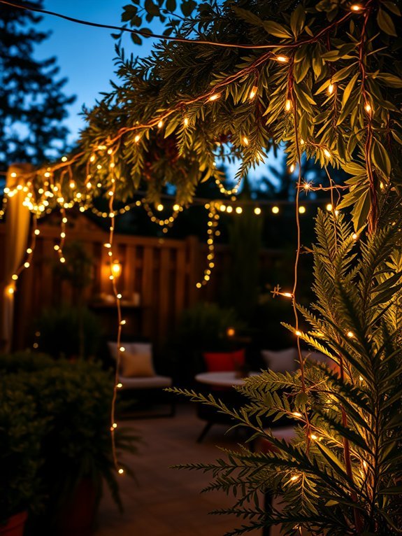 20 Garden Lighting Ideas to Illuminate Your Outdoor Space 2 enchanting illuminated decorative strings