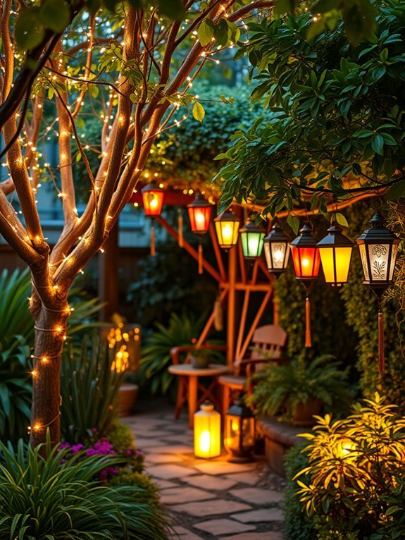 17 Unique Garden Decor Trends You’ll Want to Try This Year 8 enchanting outdoor illumination decor