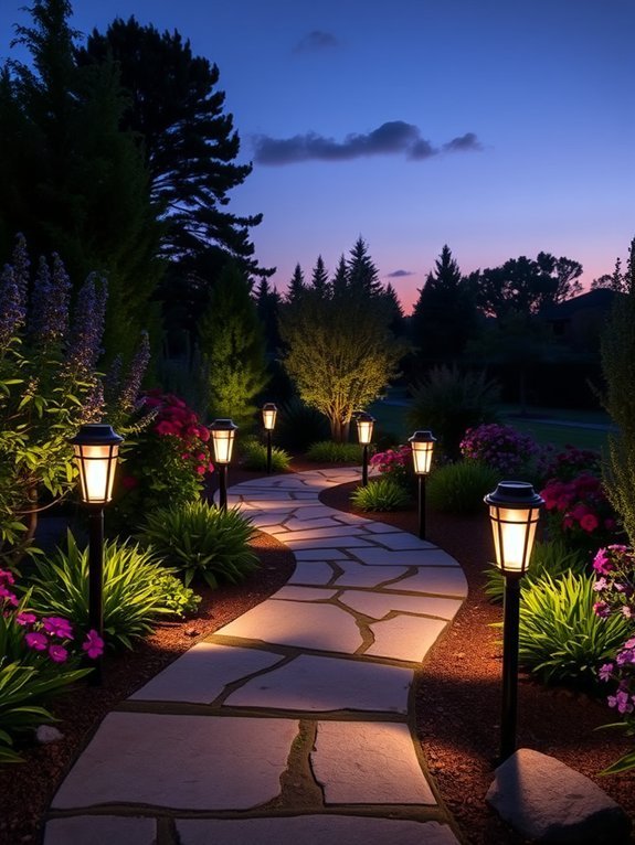 18 Modern Garden Lighting Ideas to Brighten Your Yard 2 energy efficient outdoor illumination