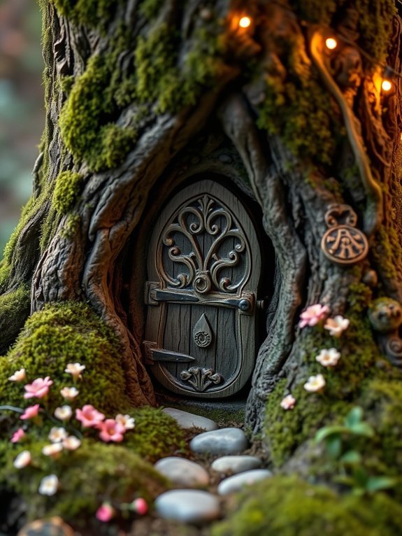 10 Unique Garden Statues You Won’t Find Anywhere Else 2 fairy door sparks imagination