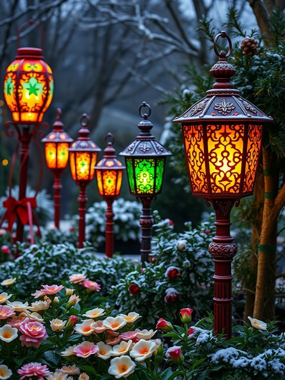 17 Ideas for Decorating Your Garden for Christmas 3 festive holiday decoration ideas