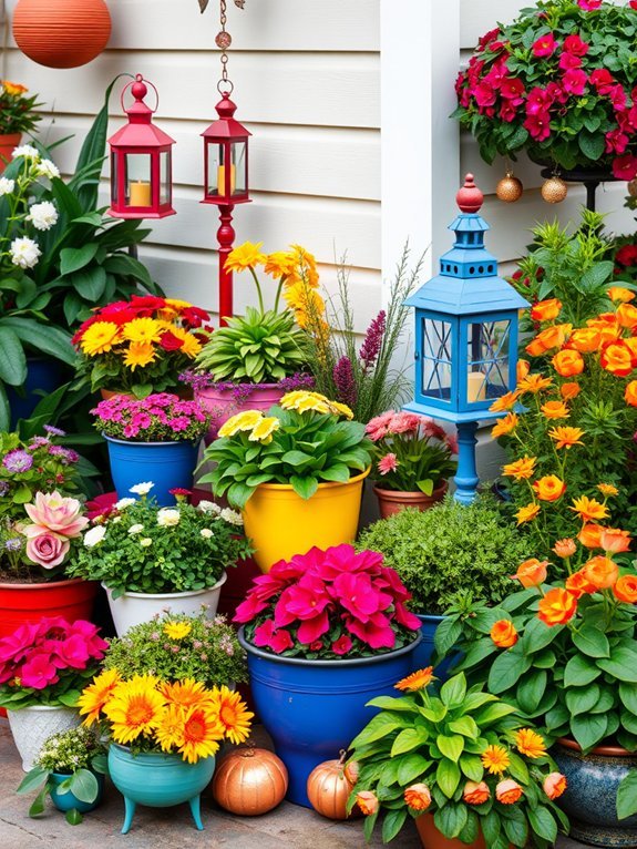 30 Beautiful Garden Decor Ideas for Beginners 21 festive seasonal decorations collection
