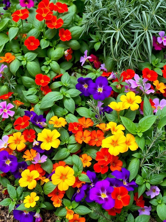 10 Gorgeous Flower Beds for Your Garden 7 flower and herb blend