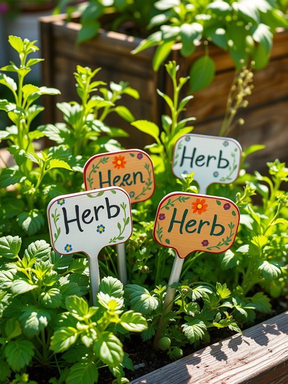 13 Fun DIY Garden Projects for the Whole Family 6 garden plant identification tags