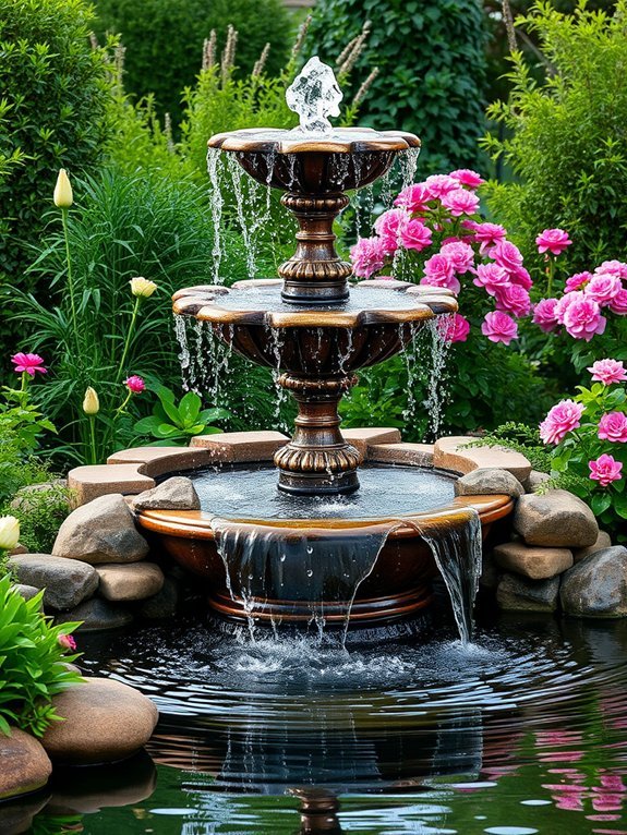 graceful flowing water design