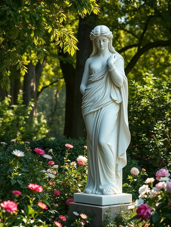 17 Elegant Garden Statues for a Timeless Look 7 greek mythology inspired sculpture