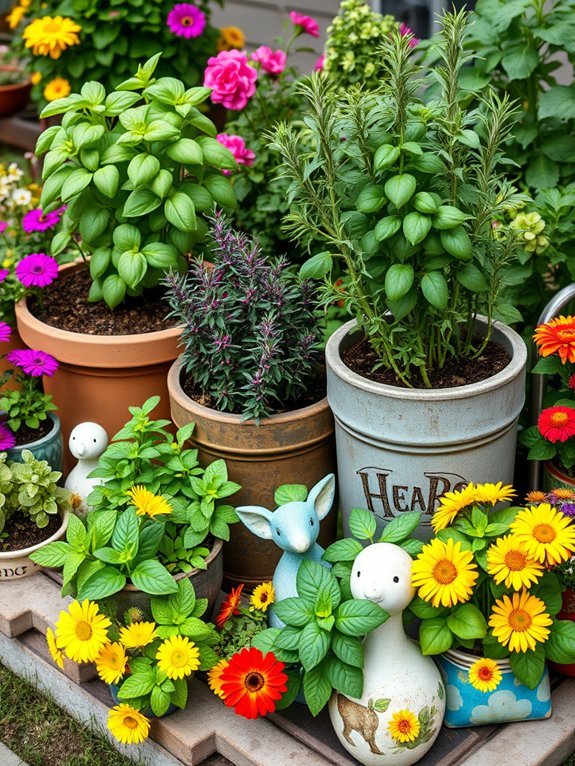 30 Beautiful Garden Decor Ideas for Beginners 18 growing your own herbs