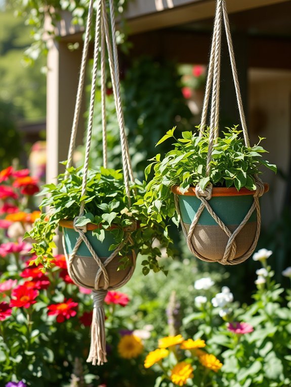 15 Stylish Hanging Planters to Decorate Your Garden 12 hanging planter with adjustability
