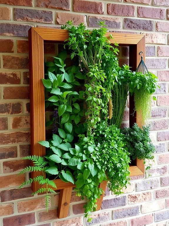 11 DIY Vertical Garden Decor Ideas to Save Space 9 herb garden artistic displays