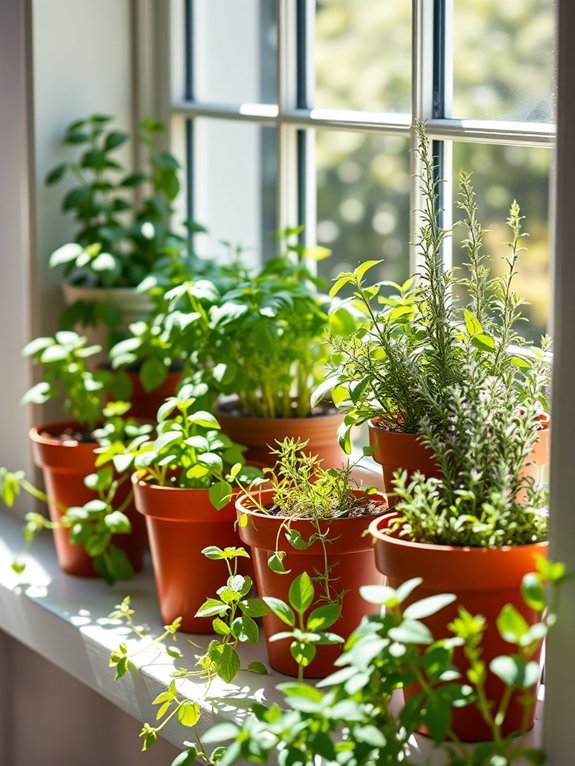 14 Indoor Garden Decor Ideas for Apartment Living 4 homegrown fresh herb garden