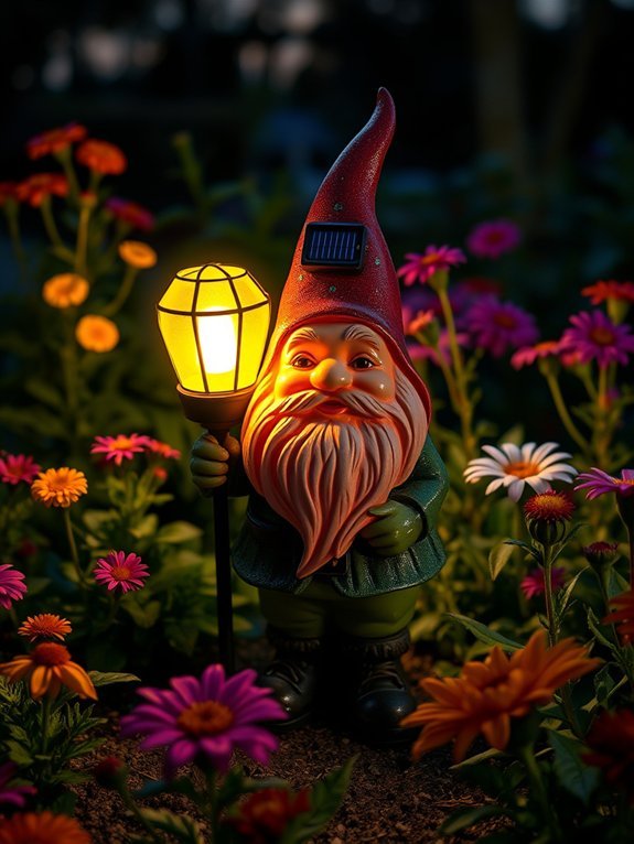 10 Unique Garden Statues You Won’t Find Anywhere Else 4 illuminate your garden night