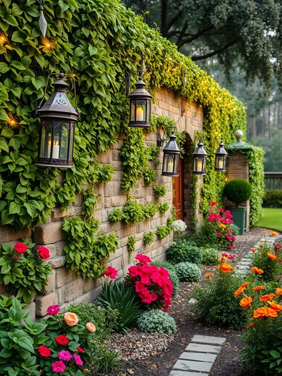illuminated wall fixtures design
