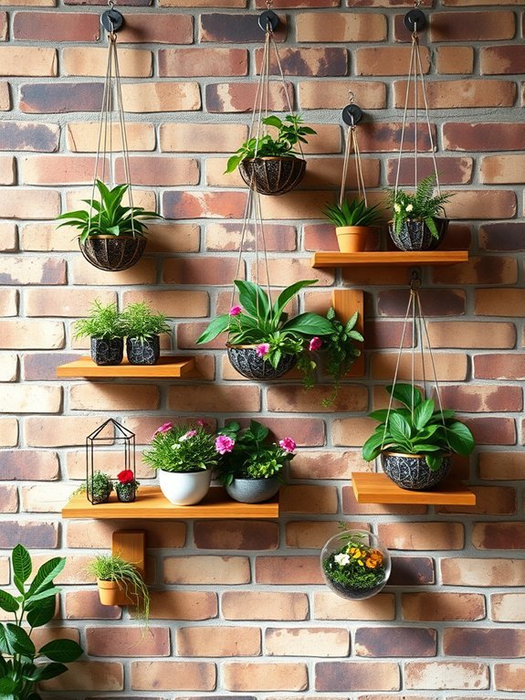 14 Vertical Garden Wall Ideas to Maximize Space 11 indoor decorative plant display