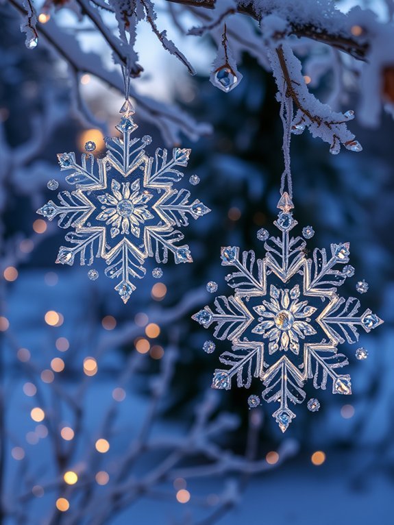 15 Winter Garden Decorations to Make Your Yard Shine 15 intricately designed winter motifs