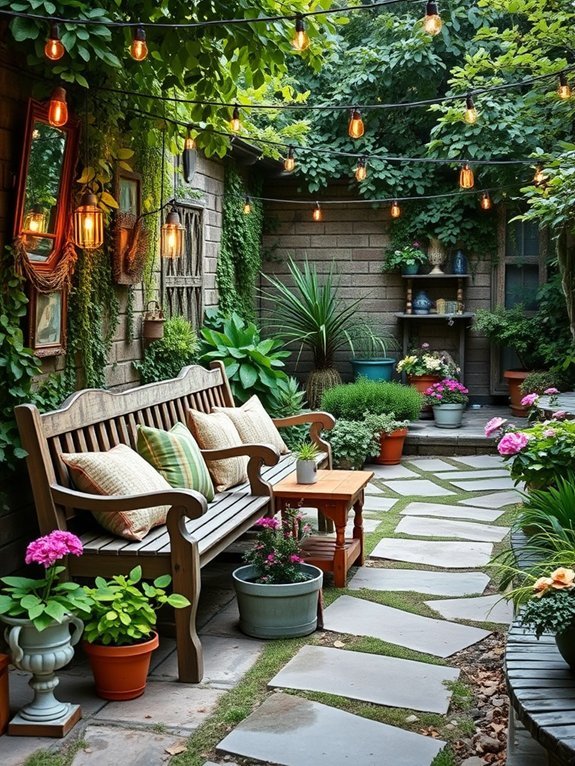 18 Simple Rustic Garden Ideas That Create a Cozy Outdoor Vibe 19 inviting al fresco lounges