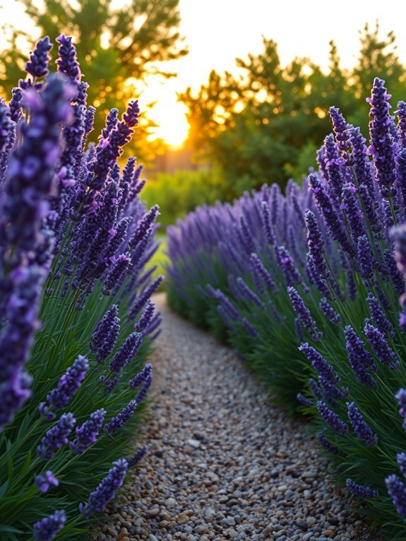 12 Creative Pathway Ideas for Your Garden’s Unique Look 7 lavender scented garden paths