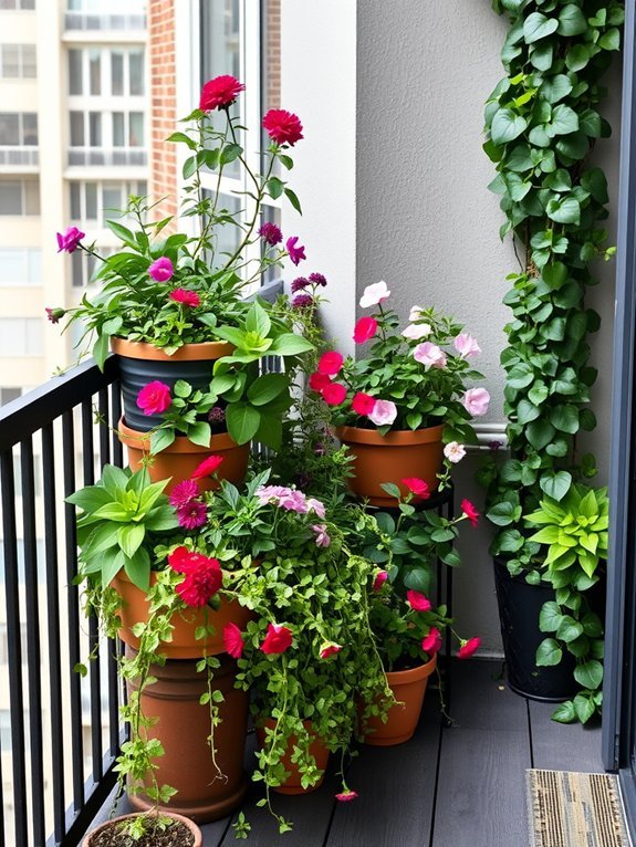15 Perfect Garden Decor Ideas for Small Urban Spaces 9 layered plants enhance aesthetics