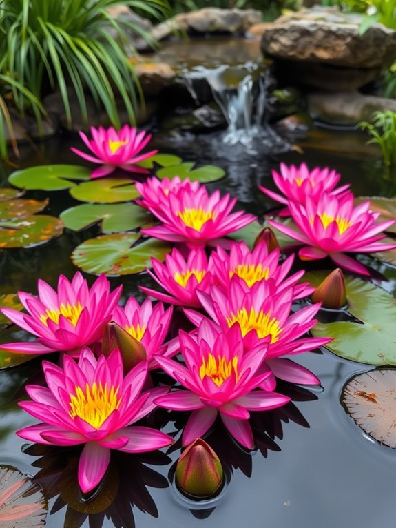20 Elegant Water Features for Your Garden 15 lily pad exhibition event
