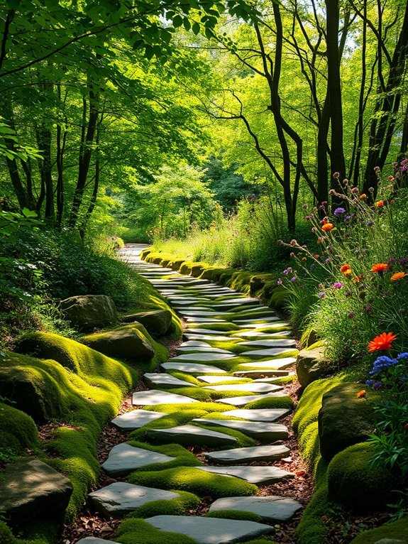 16 Elegant Garden Paths for a Beautiful Landscape 17 magical forest walking trails