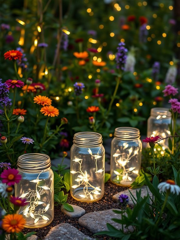 16 DIY Garden Lighting Ideas to Enhance Your Outdoors 7 magical glowing jar decorations