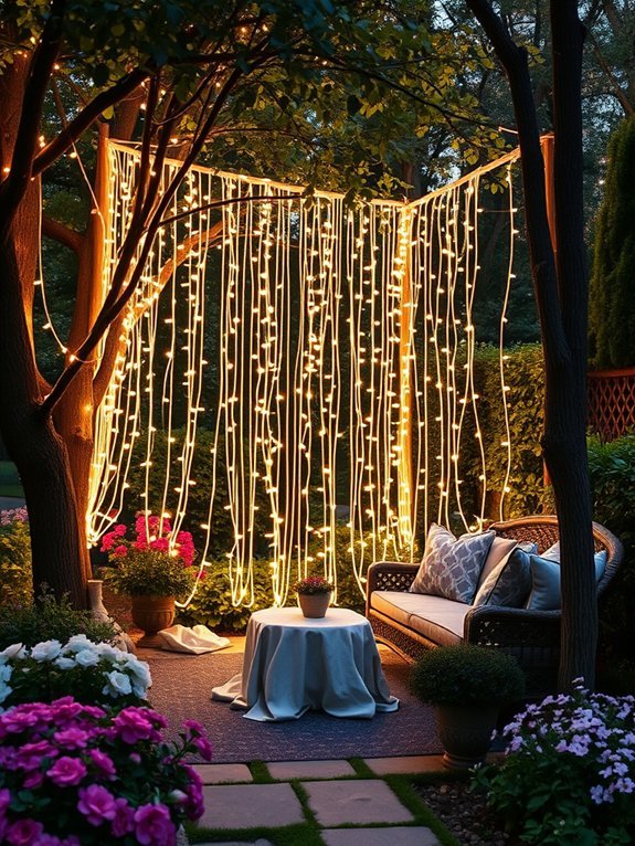17 Beautiful Fairy Lights Ideas for a Magical Garden Look 14 magical illuminated room decor
